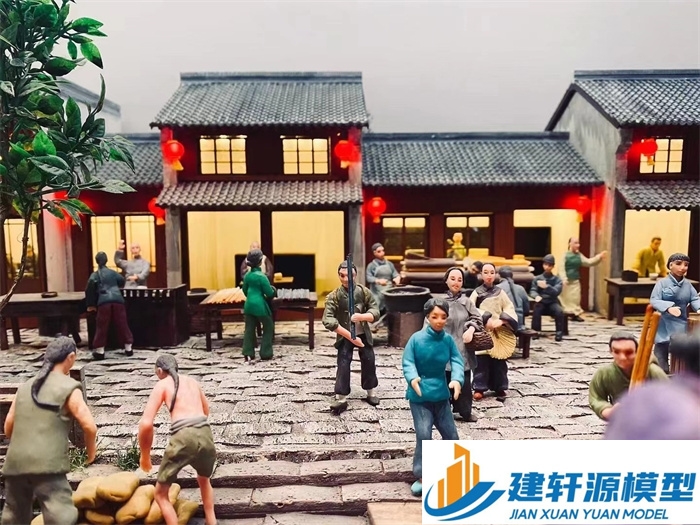 沙湾香市微缩模型