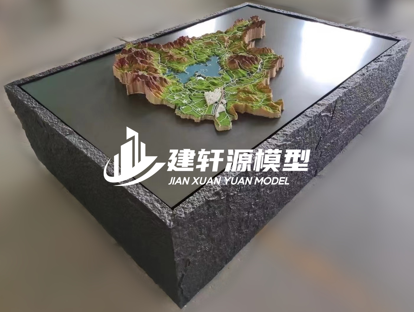 沙湾地貌模型制作